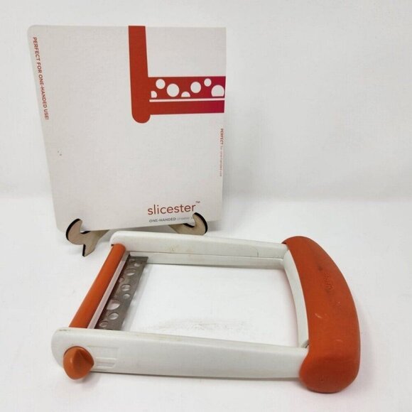 Chef'n Slicester Cheese Slicer (Apricot color) 3 Settings w Instruction Manual - Picture 5 of 8